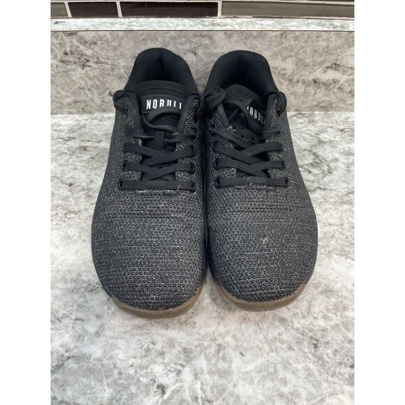 Nobull Men’s 5.5 Women’s 7 Trainer Sneaker Black/Gray Gum Gym Shoe EUC - Picture 2 of 9